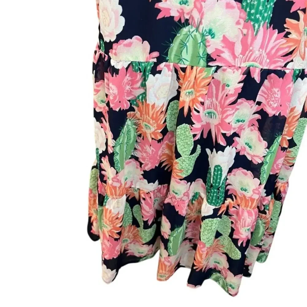 The children’s place cactus flower maxi dress summer spring casual